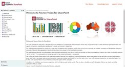 Desktop Screenshot of helpsharepointvision.nevron.com